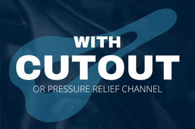 With Cutout or Groove